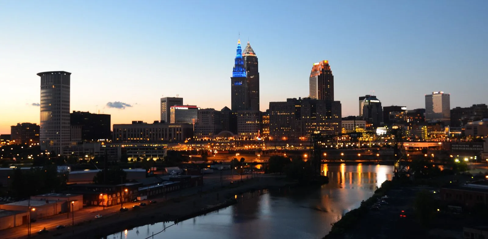 West Central Ohio skyline